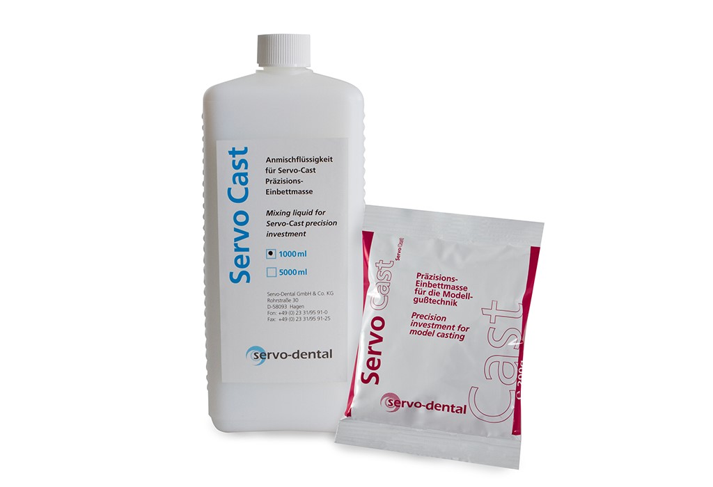 ServoCast - Einbettmasse Musterpackung ServoCast - Einbettmasse Musterpackung