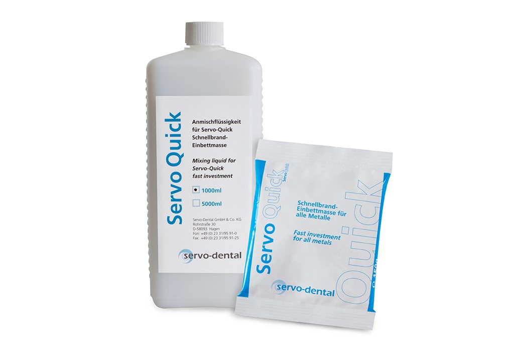 ServoQuick - Einbettmasse Musterpackung ServoQuick - Einbettmasse Musterpackung